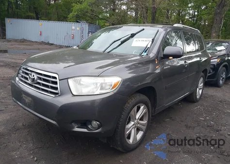 2008 Toyota Highlander Limited из США, поврежденный, VIN JTEES42A282028908